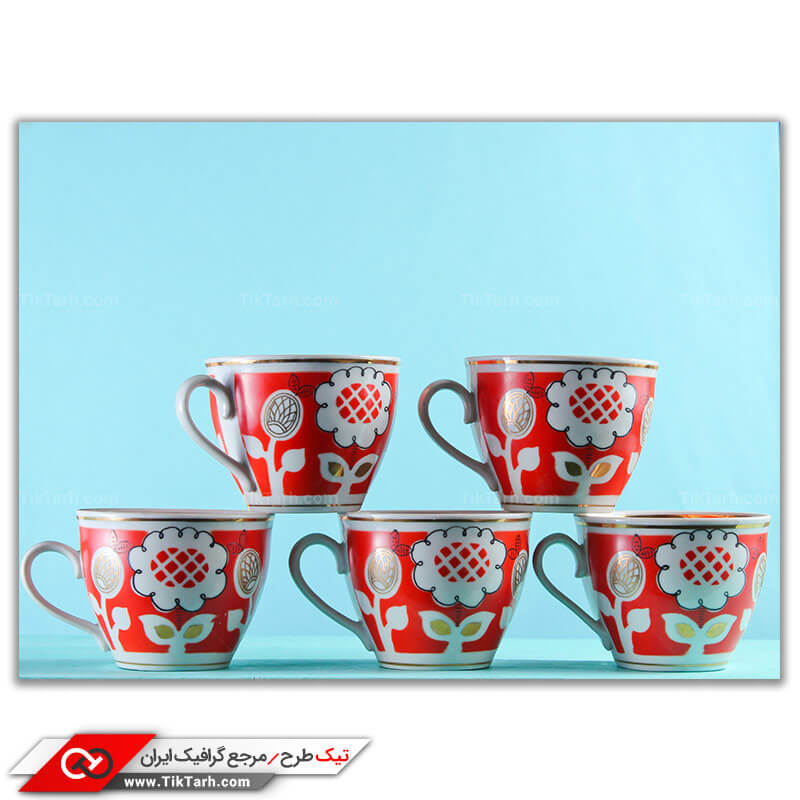 تصویر باکیفیت فنجان چینی