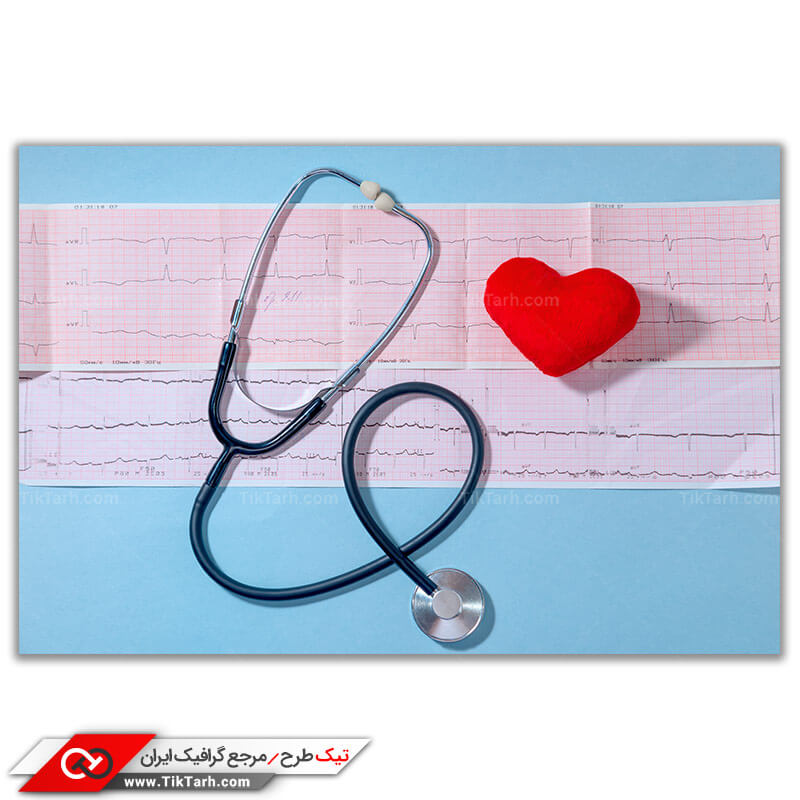 تصویر باکیفیت گوشی پزشکی و قلب