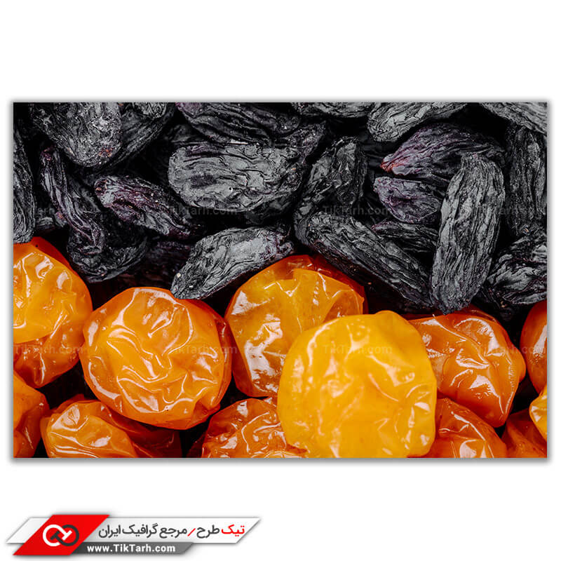 دانلود تصویر با کیفیت آلو خشک و کشمش