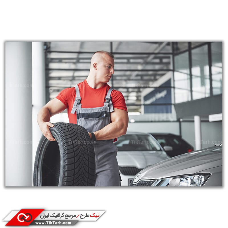 عکس با کیفیت لاستیک خودرو