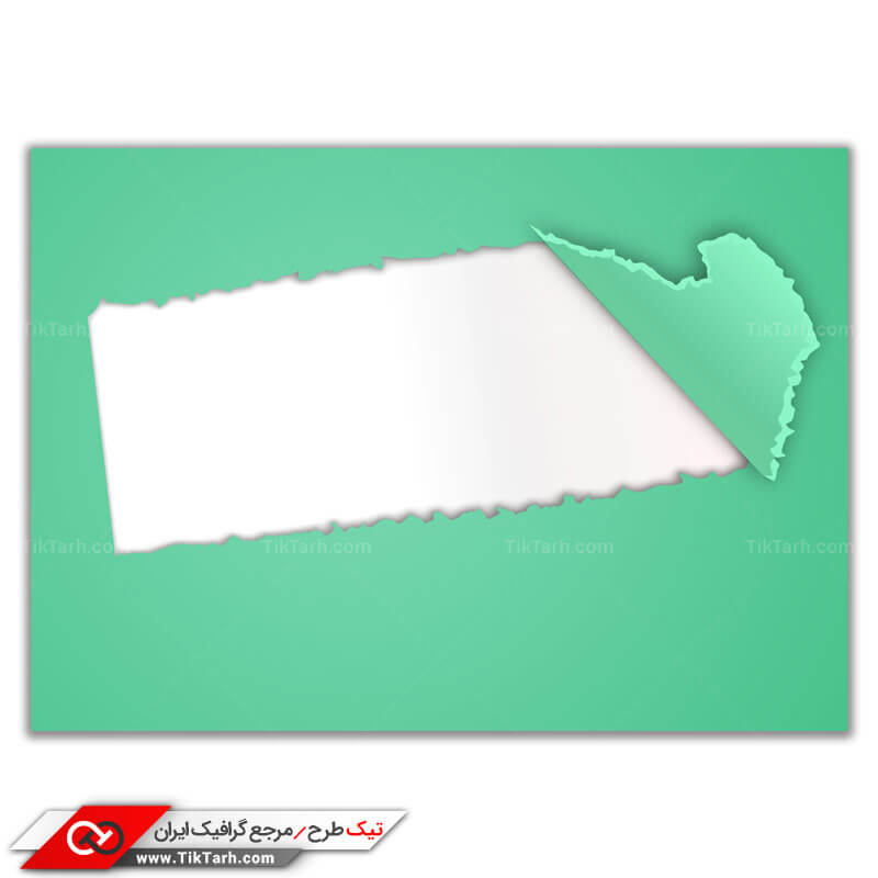 پس زمینه طراحی کادر سفید و سبز