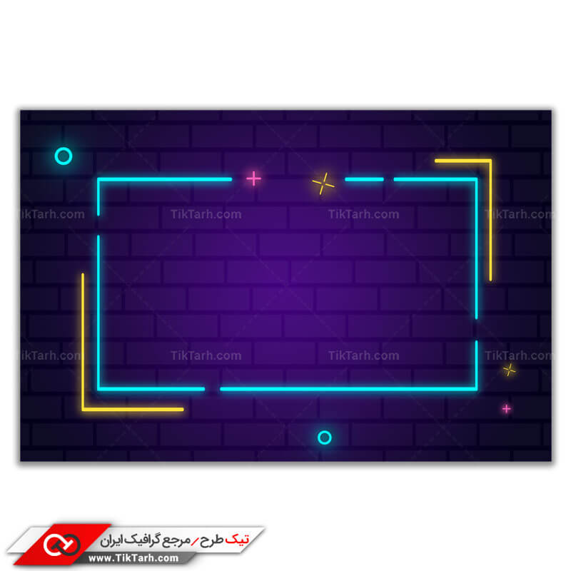 پس زمینه لایه باز کادر هایلایتی