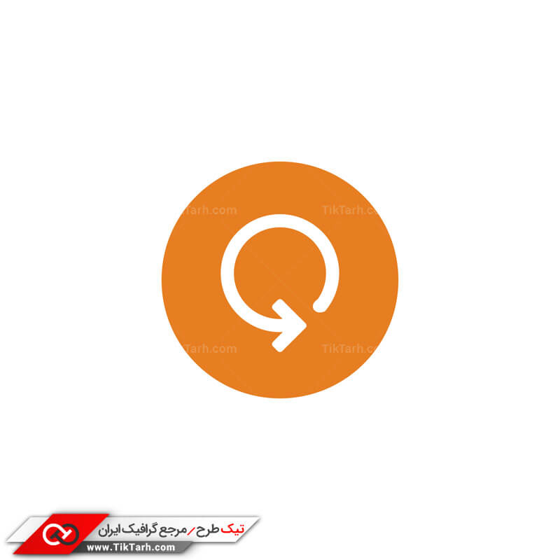 طرح لایه باز دکمه تکرار