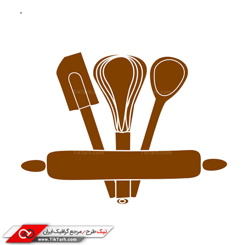 طرح کلیپ آرت همزن و وردنه