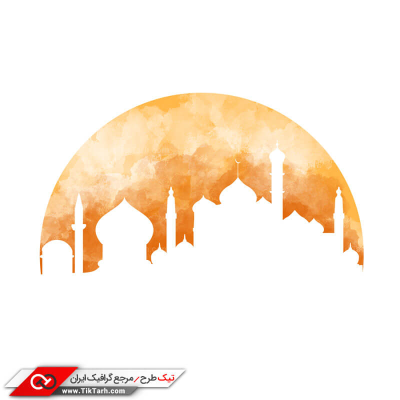 طرح کلیپ آرت مساجد مسلمانان
