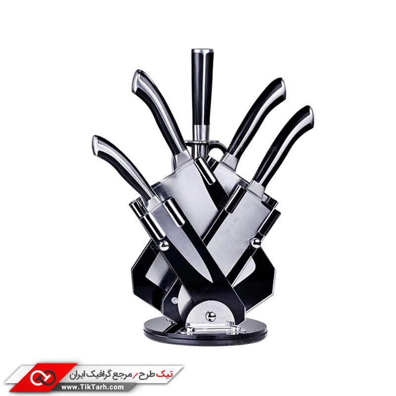 طرح باکیفیت ست چاقوی آشپزخانه