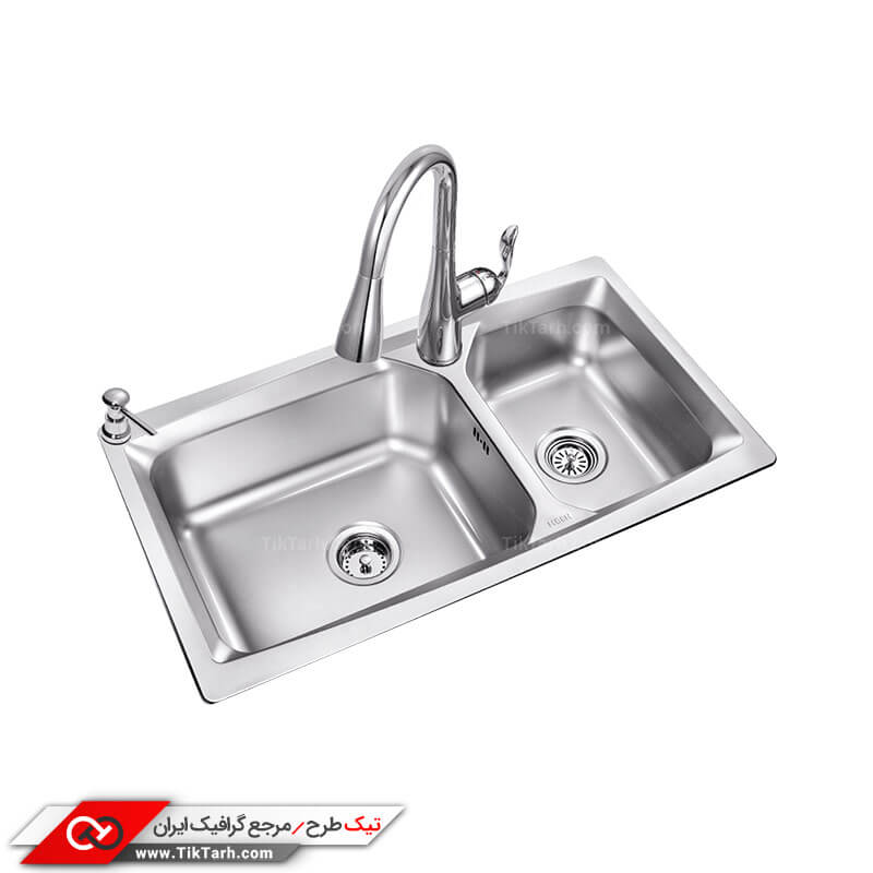 طرح گرافیکی سینک ظرفشویی