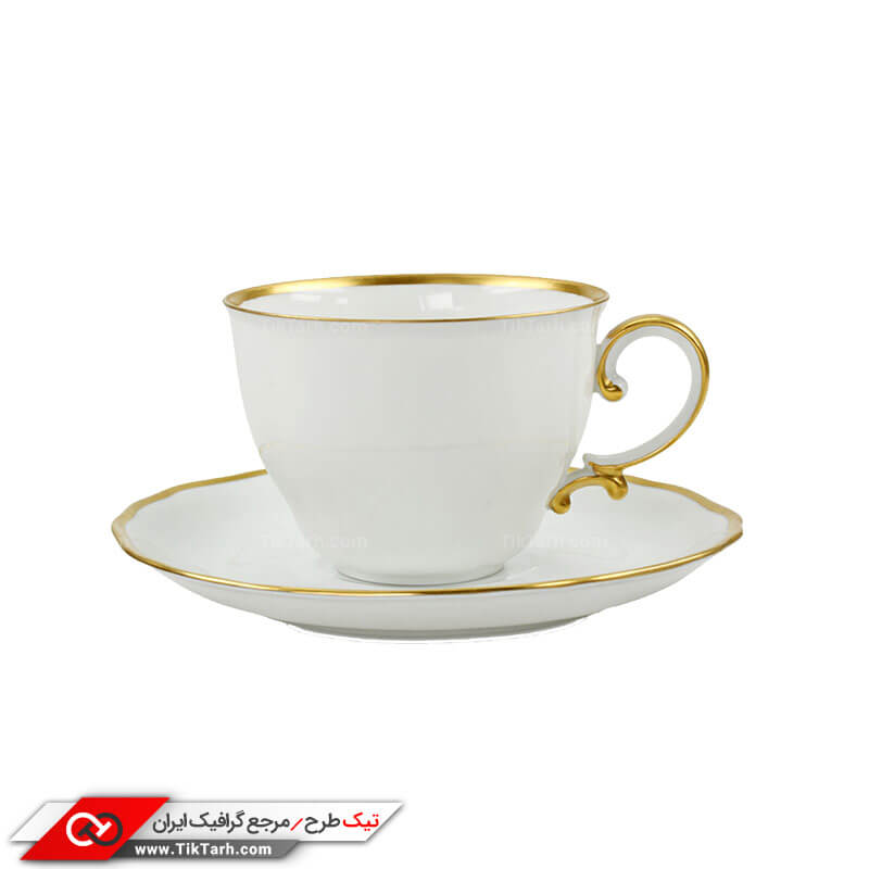 دانلود طرح فنجان و نعلبکی چینی