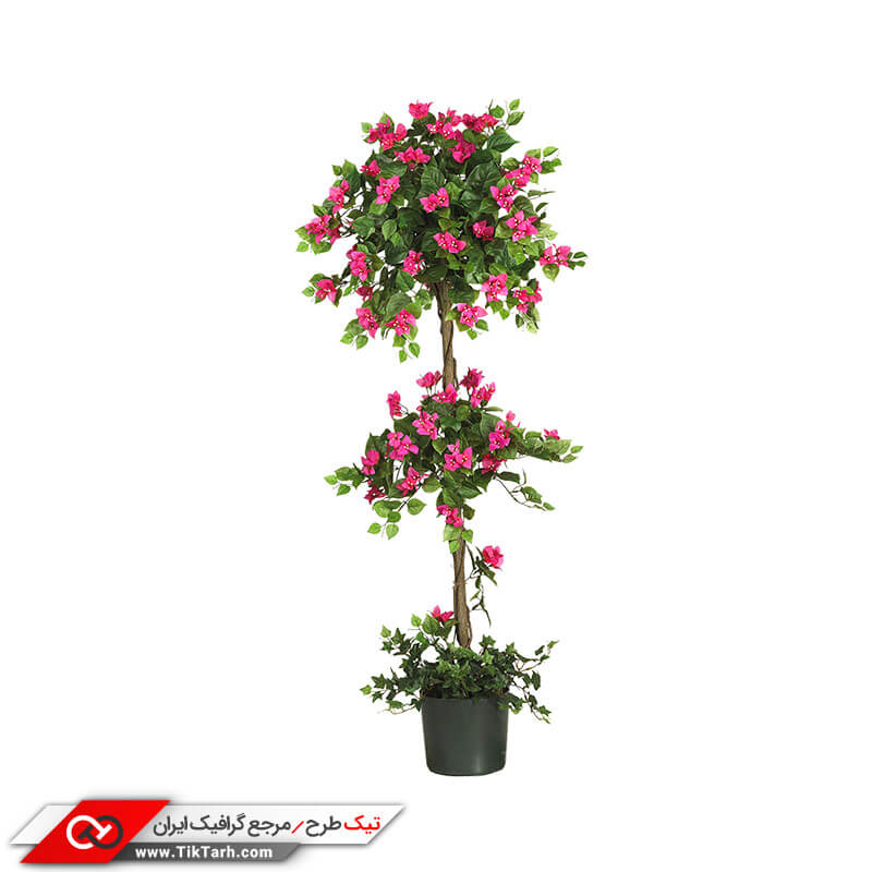 طرح گلدان گل کاغذی