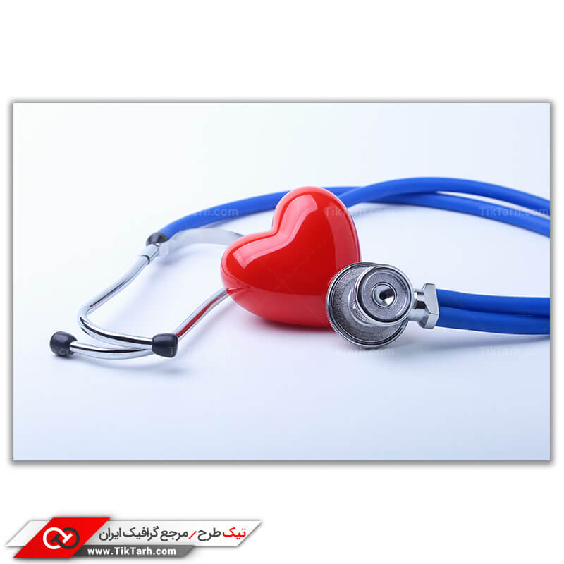 دانلود تصویر باکیفیت گوشی پزشکی با قلب