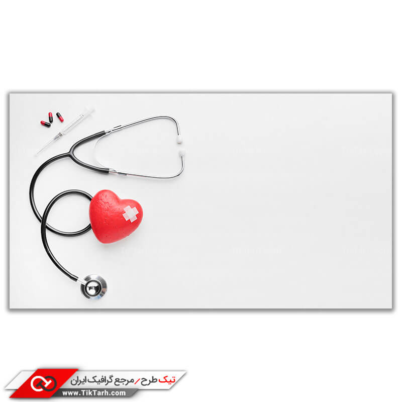 دانلود تصویر با کیفیت گوشی پزشکی و سرنگ
