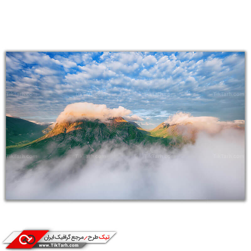 دانلود تصویر باکیفیت کوه آتشفشان
