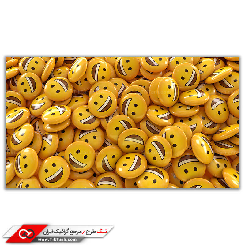 تصویر باکیفیت ایموجی های خنده