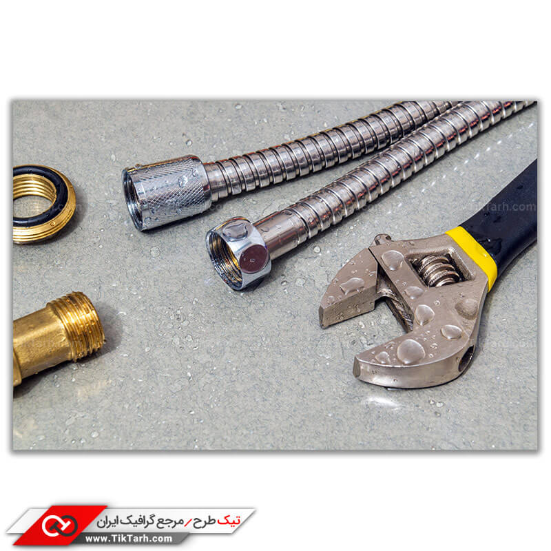 دانلود عکس باکیفیت ابزار لوله کشی آب