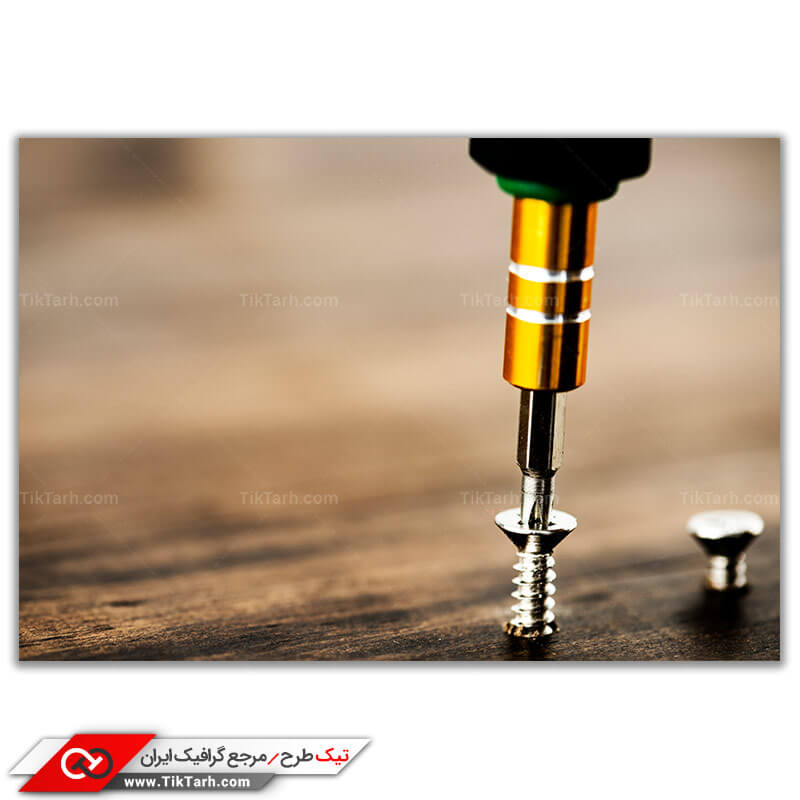 عکس باکیفیت پیچ گوشتی و پیچ چوب