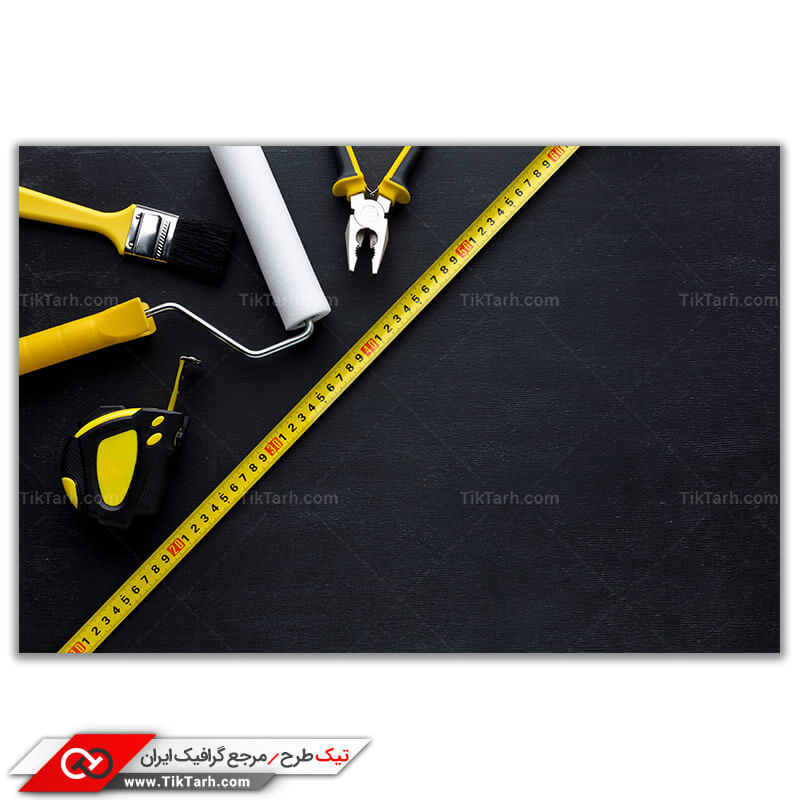دانلود عکس باکیفیت متر و قلم مو