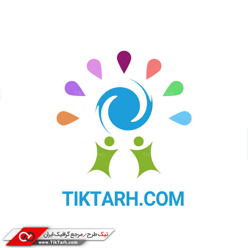 دانلود طرح لایه باز لوگو مهدکودک