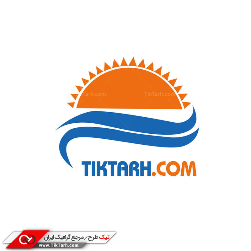 دانلود طرح لایه باز با کیفیت لوگو خورشید