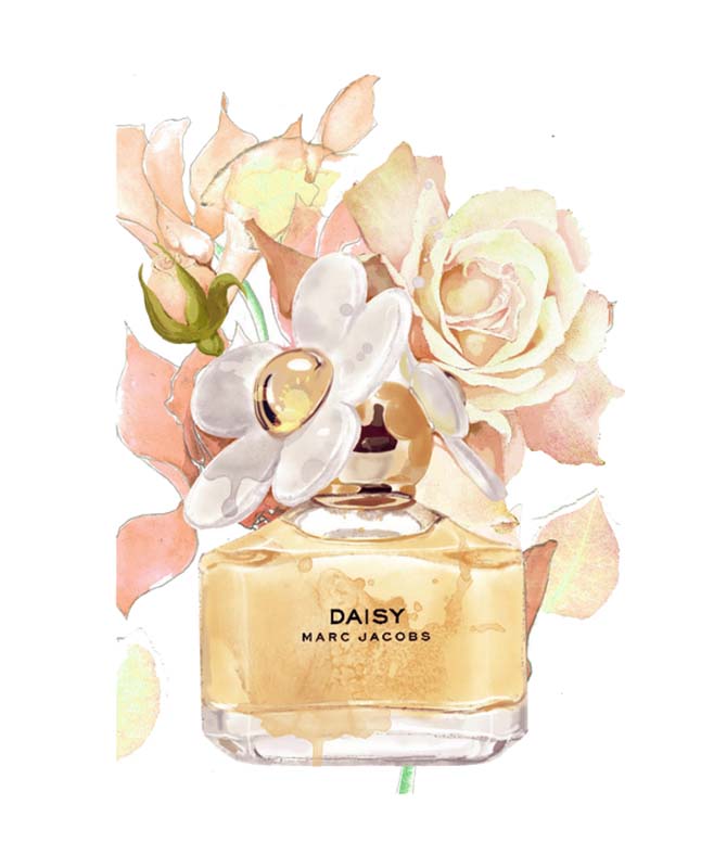 طرح کلیپ آرت عطر زنانه