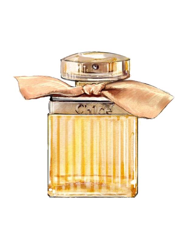 طرح کلیپ آرت خوشبوکننده زنانه