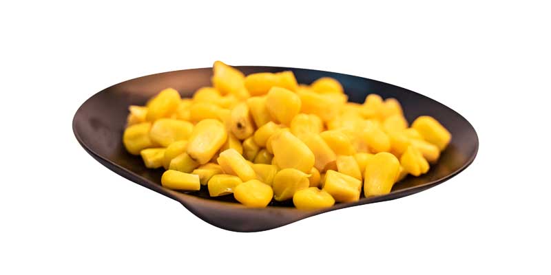 طرح ذرت داخل بشقاب