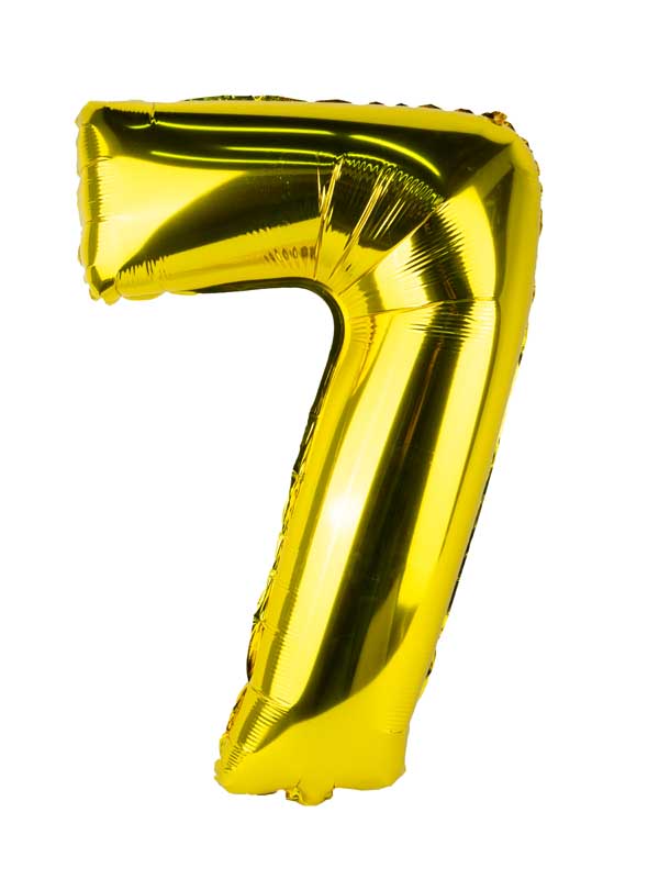 طرح بادکنک فویلی عدد 7