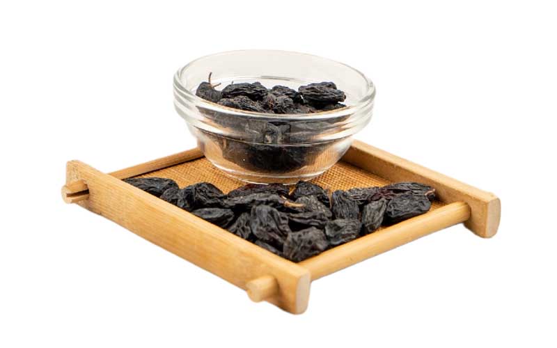 طرح گرافیکی کشمش داخل طبق