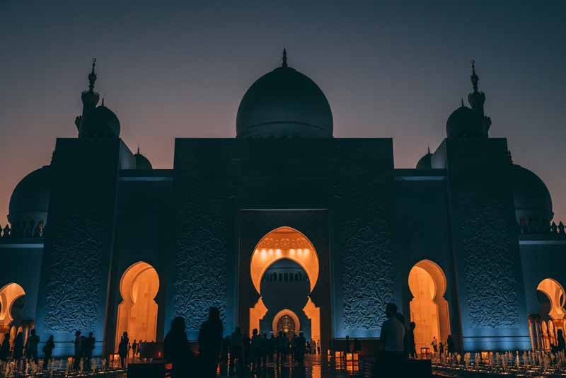 تصویر با کیفیت مسجد جامع ابوظبی