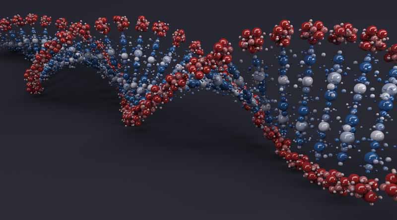 تصویر گرافیکی DNA