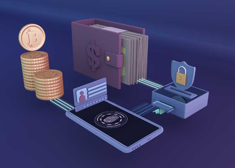 عکس باکیفیت سه بعدی استخراج بیت کوین