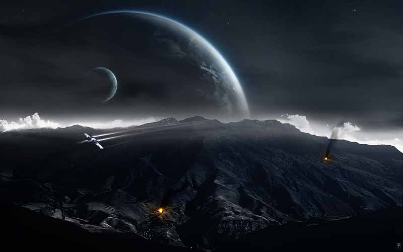 عکس جنگ فضایی
