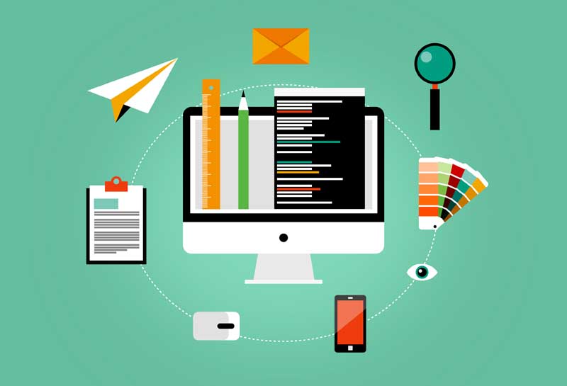 دانلود عکس باکیفیت کارتونی کامپیوتر و طراحی گرافیک