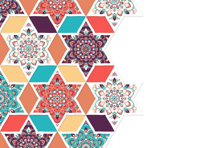 طرح پس زمینه اسلیمی