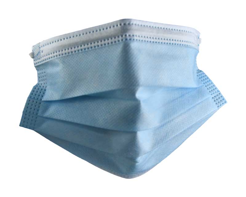 طرح ماسک تنفسی آبی