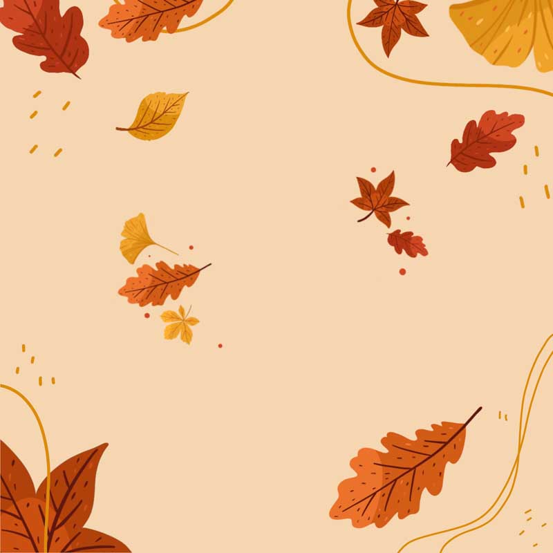 طرح پس زمینه گرافیکی برگ پاییز
