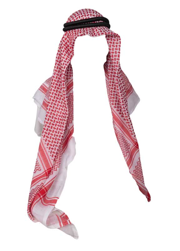 طرح چفیه و عقال قرمز