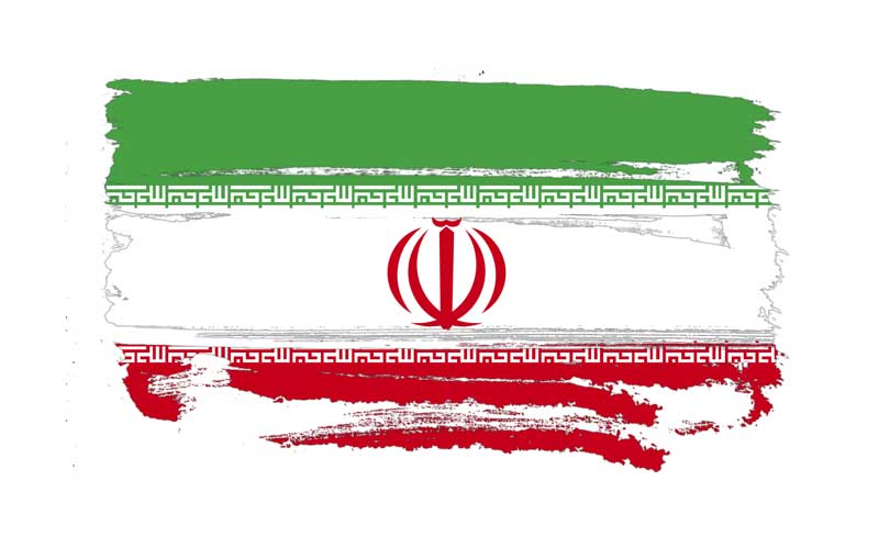 طرح لایه باز نقاشی پرچم ایران