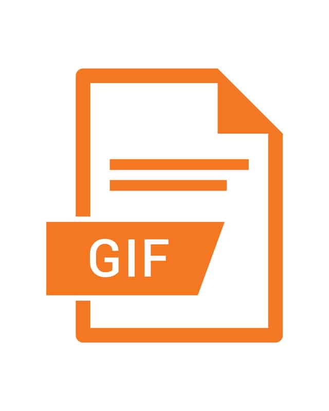 طرح آیکون فرمت GIF
