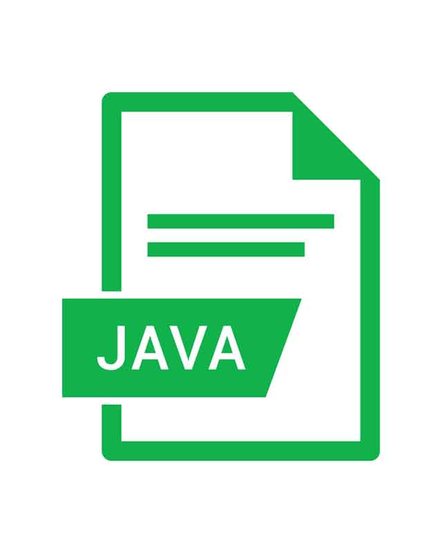 طرح آیکون فرمت JAVA