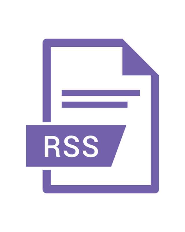 طرح آیکون فرمت RSS