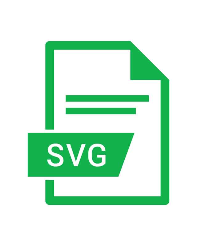 طرح آیکون فرمت SVG