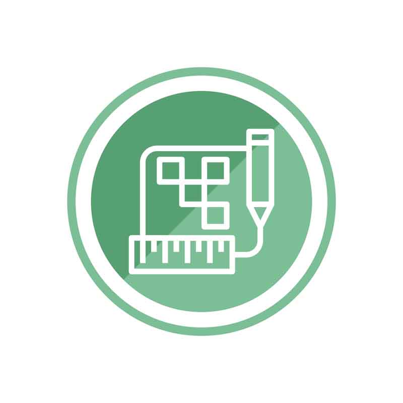 طرح آیکون نقشه برداری
