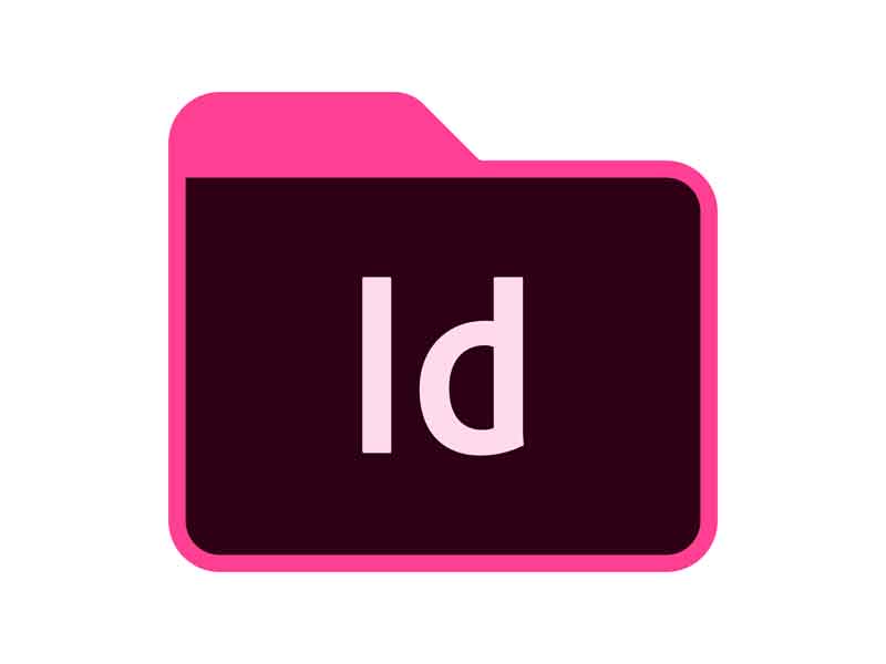طرح آیکون فایل Adobe InDesign