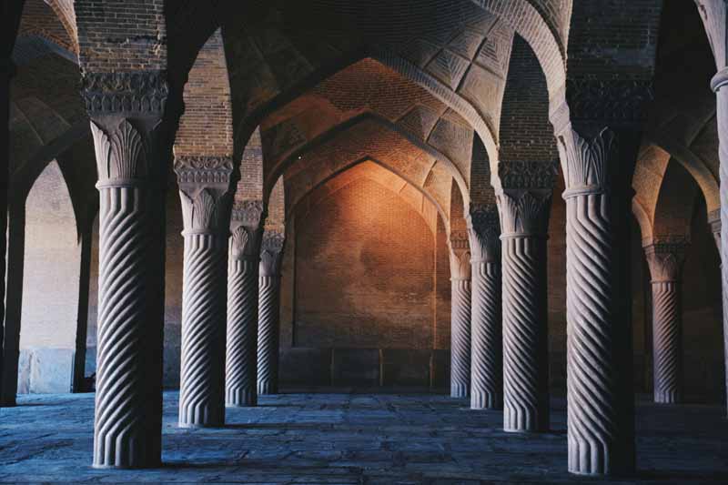 عکس باکیفیت نمای از مسجد وکیل