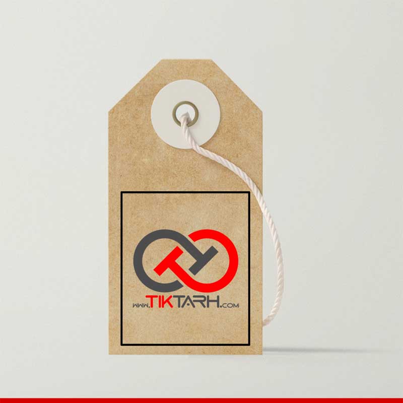 موکاپ اتیکت