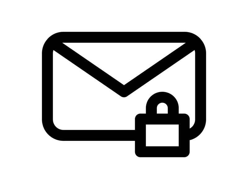 دانلود طرح آیکون قفل پیام