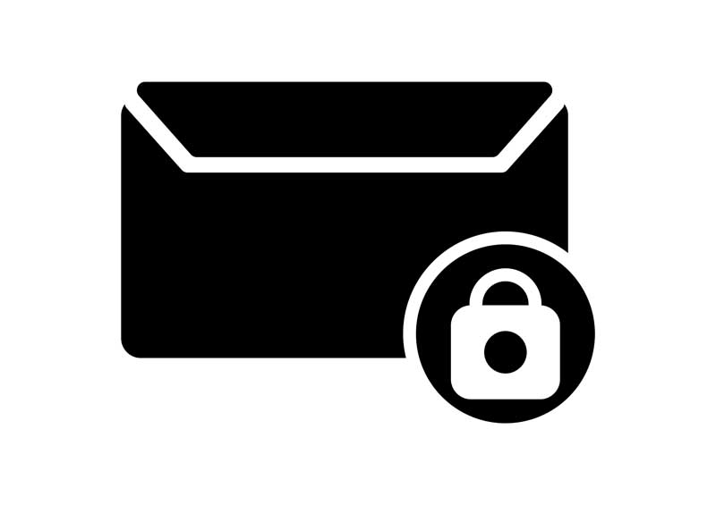 دانلود طرح آیکون قفل پیامک