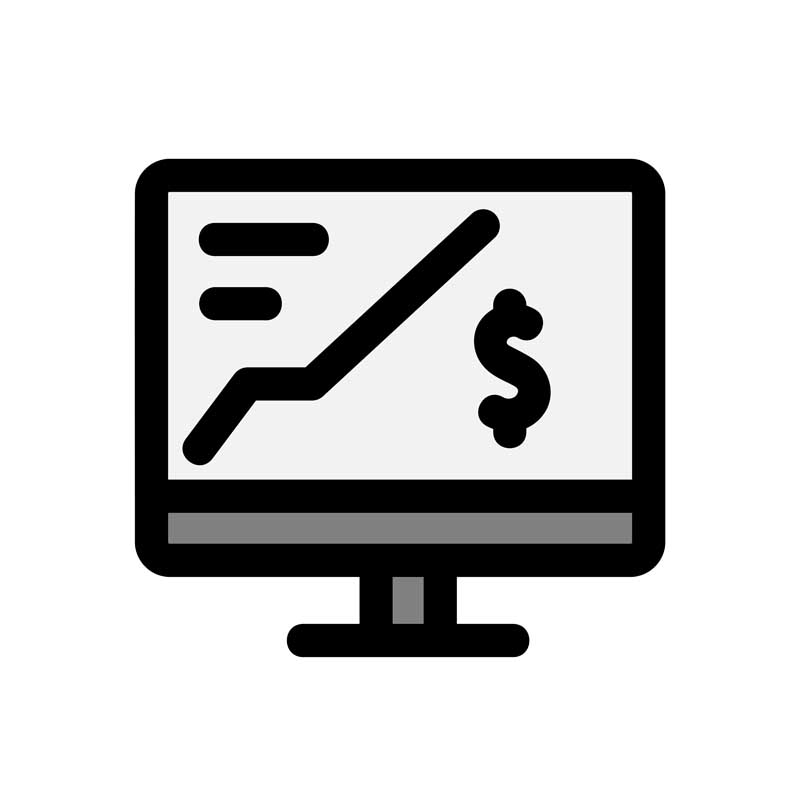 دانلود آیکون نمودار پول