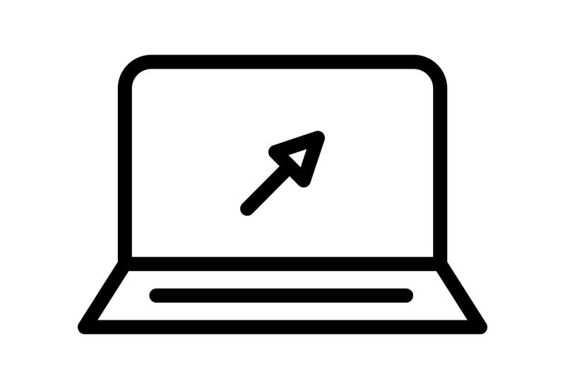 دانلود آیکون نشانگر ماوس و لپ تاپ
