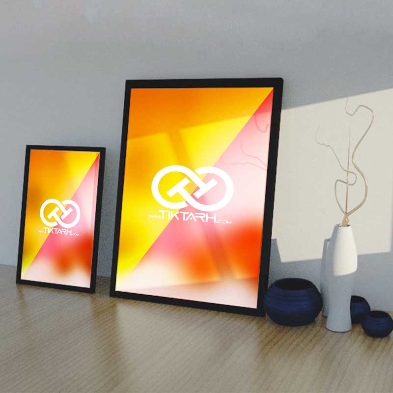 دانلود موکاپ دو عدد قاب عکس
